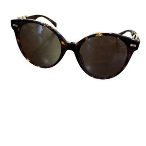Versace Brown Cat-Eye Sunglasses